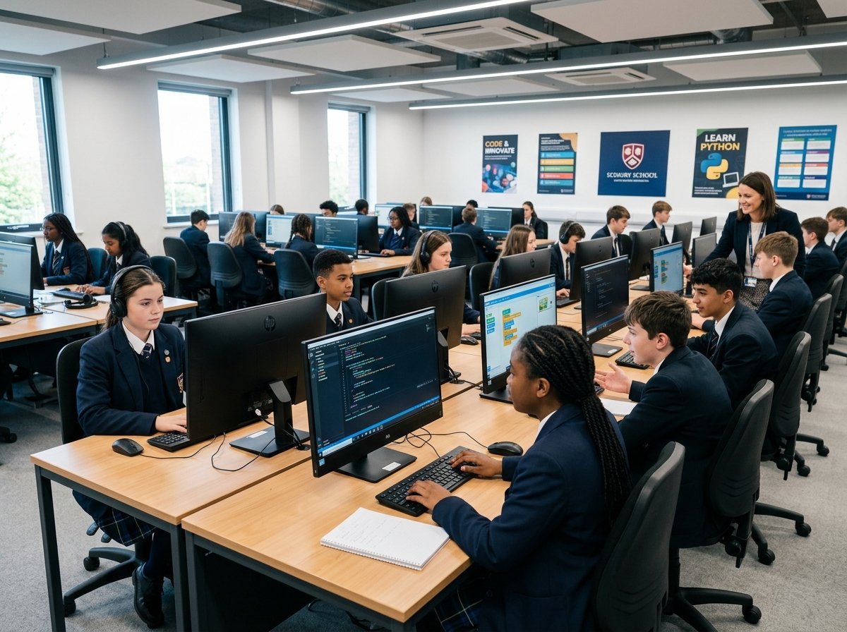High-Tech Computer Lab